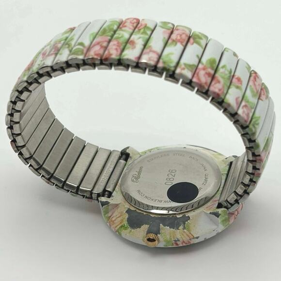 Pink & Green Floral Watch - Picture 4 of 4